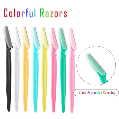 Miniatura 2 de Boao 24 cuchillas de dermaplaning para la cara, maquinilla de afeitar de cejas, maquinilla de afeitar facial para mujeres, maquinilla de afeitar