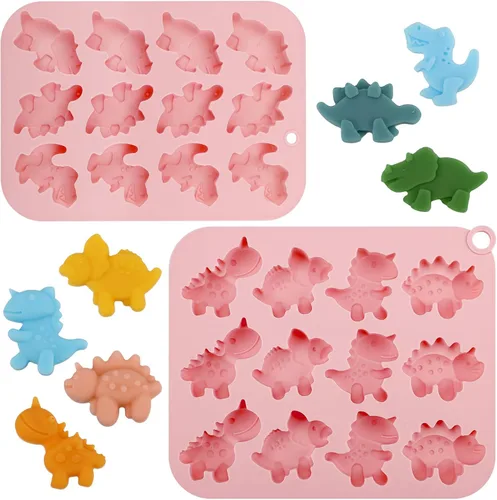 Miniatura 13 de Beasea Moldes de silicona para jabón, 2 moldes para pastel de mariposa, moldes para jabón, bandeja de hielo de silicona, para manualidades