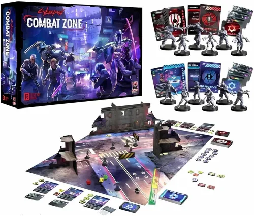 Miniatura 9 de Monster Fight Club Cyberpunk Red Combat Zone Miniatures: Edgerunners 2 Starter Gang
