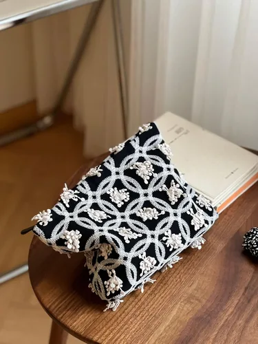 Miniatura 7 de Sminra Bolsa de Maquillaje Bolsa de Cosméticos Bolsa de Aseo de Lona Preppy para Mujeres Linda Bolsa con Cremallera Organizador Accesorios de Viaje