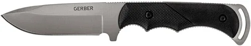 Gerber Gear Freeman Guide - Cuchillo de hoja fija con funda, borde fino, punta de caída, cuchillo para caza y exteriores