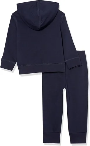 Miniatura 2 de GAP Conjunto de sudadera con capucha y pantalón con logotipo para bebés niños