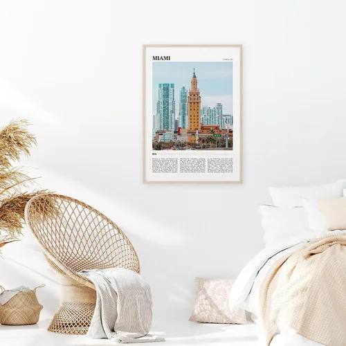 Miniatura 2 de Miami Travel Poster 2, Miami Wall Art, Miami Poster Print, Miami Photo, Miami Decor, Florida, USA