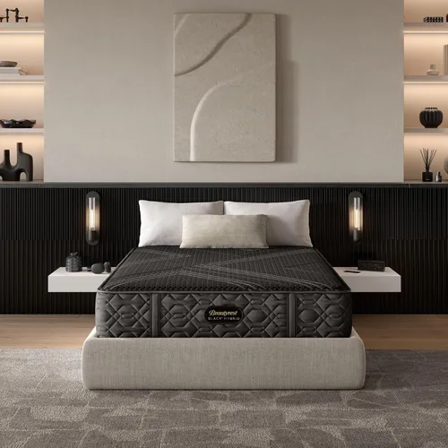 Miniatura 12 de Beautyrest Black Series One Firm - Colchón híbrido individual XL de 12.5 pulgadas, tecnología de enfriamiento, comodidad de contorno, soporte