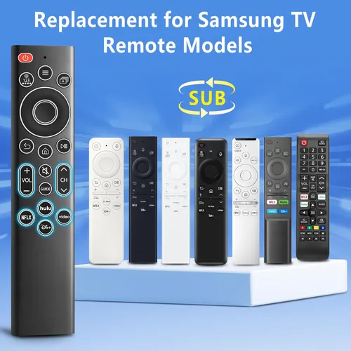 Miniatura 5 de Remoto de repuesto retroiluminado para Samsung Smart TV, compatible con Smart Frame y televisores curvados QLED