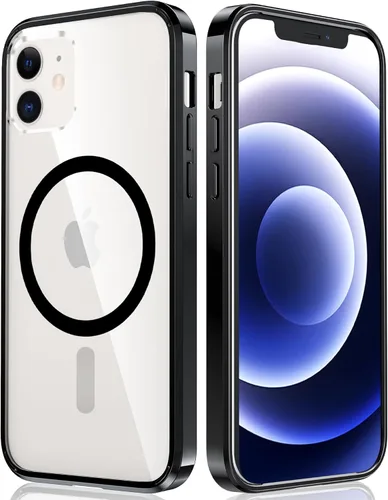 Miniatura 796 de FNTCASE Funda para iPhone 13 Pro-Max: Fundas magnéticas transparentes compatibles con Magsafe Slim anti amarillamiento protección contra caídas