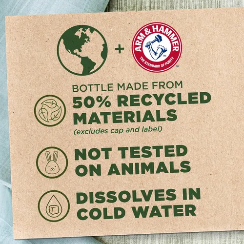 Miniatura 9 de ARM & HAMMER Clean Scentsations Potenciador de Aroma para Lavado, Potenciador de Aroma para Lavandería aroma Purifying Waters, 45 onzas