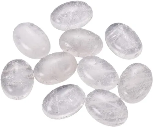 Miniatura 6 de Crafans Flat Back Gemstone Oval Cabochons Natural Stone Cabochons Healing Power Stone Chakra Crystal for Crafts DIY Jewelry Making Supplies