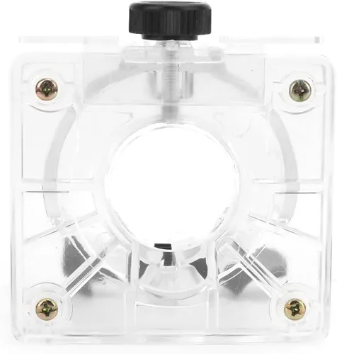 Miniatura 7 de Enrutador protector para recortadora, base transparente, para carpintería, base de plástico, herramientas eléctricas, accesorios de protección