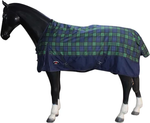 Miniatura 8 de Challenger 600D Caballo Participación Impermeable 300G Polyfill Manta Invierno Turquesa 21EE03