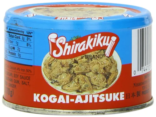 Miniatura 2 de Almejas Shirakiku Kogai-Ajitsuke, 6 onzas