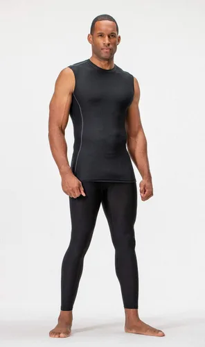 Miniatura 4 de DEVOPS Paquete de 3 camisas de compresión atléticas sin mangas para hombre (paquete de 3)