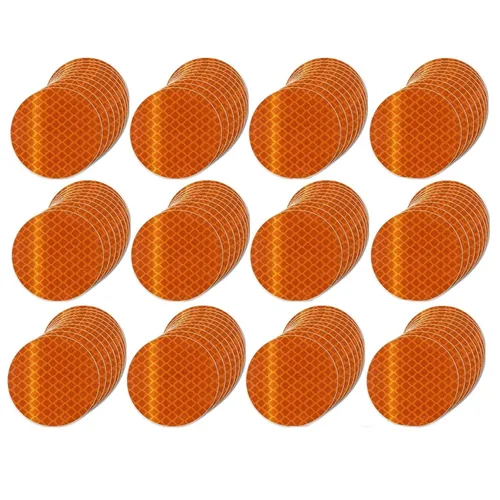 Miniatura 65 de Cinta reflectante blanca de 4 pulgadas, adhesivo de seguridad de advertencia impermeable para exteriores (10 pies)