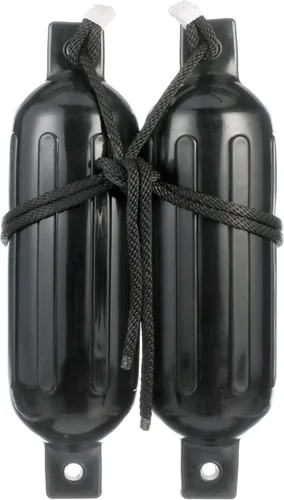 Seachoice - Kit de guardabarros de barco acanalado de doble ojo, incluye un par de líneas de guardabarros MFP, varios tamaños/colores
