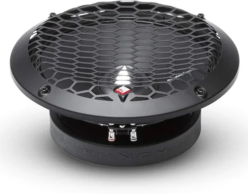 Miniatura 3 de Rockford Fosgate PPS4-8 Punch Pro Single 8" 4-Ohm Altavoz de rango medio de un solo componente 125 vatios RMS / 250 vatios pico - negro