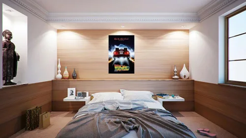 Miniatura 5 de STOP ONLINE - Póster de la película de Regreso al Futuro - DeLorean, Destino 05 de noviembre de 1955 (24 x 36 pulgadas), juego de póster y tira