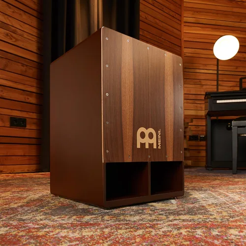 Miniatura 11 de Meinl Cajón Subwoofer de Graves Jumbo con Bordones Internos - NO FABRICADO EN CHINA - Superficie de Toque de Nogal, GARANTÍA DE 2 AÑOS (SUBCAJ5WN)