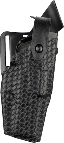 Miniatura 46 de Safariland 6360 ALS/SLS Mid-Ride Duty Rated Level III Retention Holster STX negro brillante.