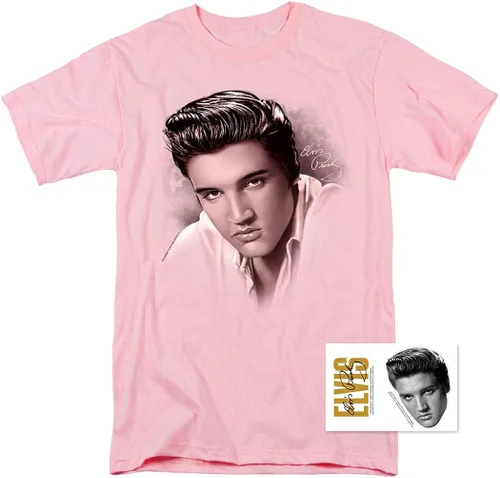 Miniatura 2 de Popfunk Camiseta y calcomanías clásicas de Elvis Presley King of Rock and Roll Music