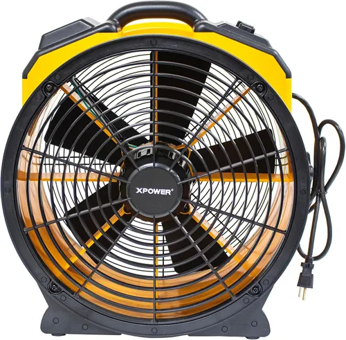 XPOWER FA-420-6 VENTILADOR DE MUELLE (Amarillo)