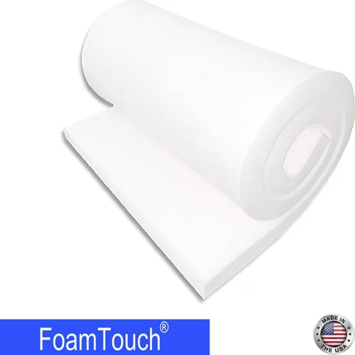 Miniatura 3 de FoamTouch Espuma de tapicería de alta densidad (1 x 24 x 72 pulgadas), densidad de 1.79 libras - 45 libras ILD, fabricado en Estados Unidos, ideal