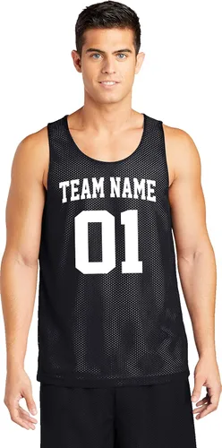 Miniatura 7 de Custom Basketball Jersey Youth Sizes Add Your Team, Name, & Number Unisex