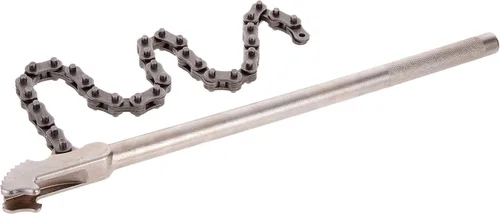 Miniatura 2 de OTC 7401 - Llave de cadena de trinquete, diseño de cabeza que te permite girar la pieza en cualquier dirección sin quitar la llave; se adapta a