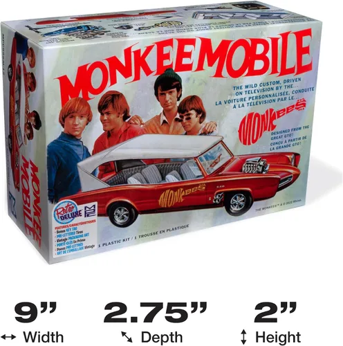 Miniatura 5 de MPC Monkeemobile - Kit de modelo de coche de TV a escala 1:25