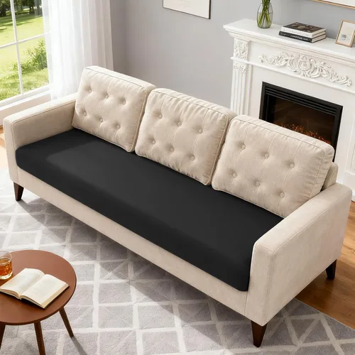 Miniatura 65 de TAOCOCO Fundas de Cojines de Sofá Elásticas Fundas de Asiento de Silla para Sillón, Fundas de Asiento de Sofá de 1 Pieza Protector de Muebles Suave