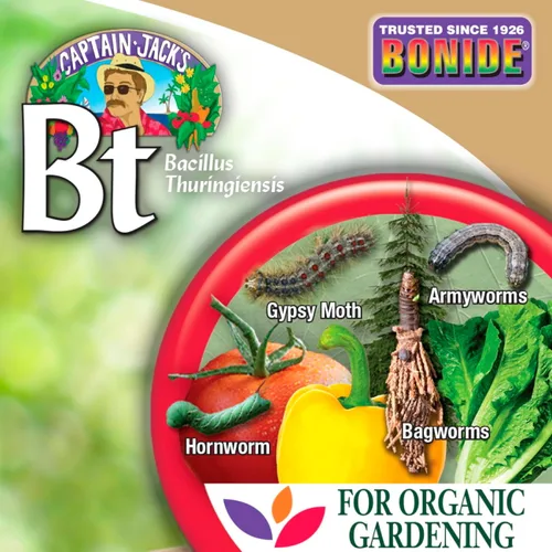 Miniatura 9 de Bonide Captain Jack's Thuricide BT, 128 oz listo para usar con rociador, mata gusanos y orugas en el jardín del hogar, para jardinería orgánica
