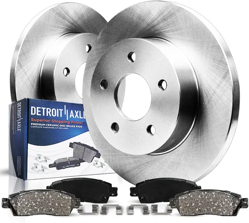 Miniatura 15 de Detroit Axle - Zapatas de freno traseras para Chevrolet Cobalt Cavalier HHR Malibu Pontiac G4 G5 Pursuit Sunfire Saturn Ion Reemplazo de zapatas