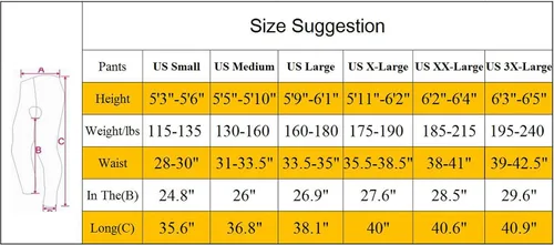 Miniatura 3 de Cycling Pants for Men Road Bike Compression Tights Winter Biking Bottoms with Padding UV Proof