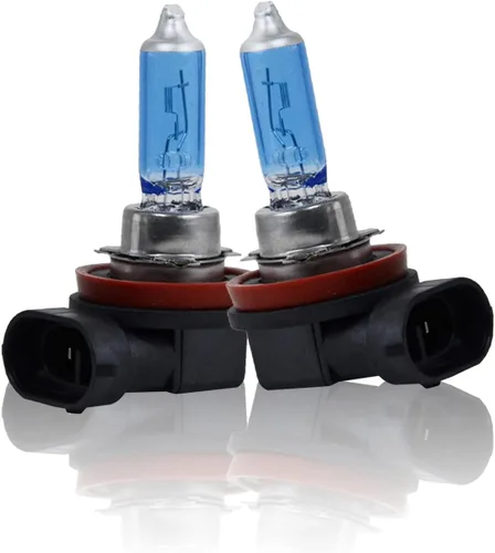 jeseny Pack-2 Focos halógenos para automóvil, luz alta H11, luz antiniebla de conducción de haz bajo, bombillas ultra blancas de 12 V 100 W,