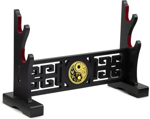 Miniatura 7 de Taichi - Soporte acolchado para espada, soporte de exhibición para sable de luz, espada samurái, hoja de cosplay, Tanjirou Demon Slayer Genshin