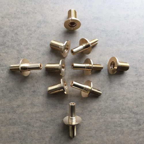 Miniatura 3 de Male-Lock Pool Snooker Cue Walking Cane Wood Stick Vacuum Quick Release Brass Joint Pin Connector