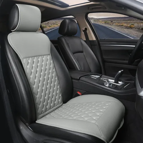 Miniatura 14 de Black Panther Funda para asiento de automóvil, protector de automóvil de lujo, funda universal antideslizante para asiento del conductor con 1