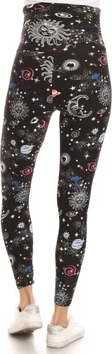 Miniatura 3 de Leggings Depot - Leggings de maternidad para mujer, sobre el vientre, mallas de yoga casuales para embarazo
