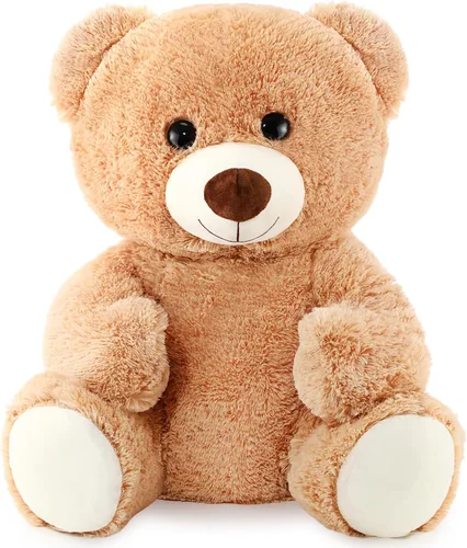 Jenaai - Oso de peluche grande de 20 pulgadas, suave, grande, para niños, niñas, baby shower, boda, novia, regalo de cumpleaños, decoración de