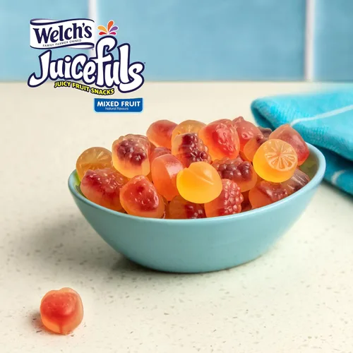 Miniatura 4 de Welch's Juicefuls - Bocadillos de frutas jugosas, salpicaduras de isla, sin gluten, bolsas de tamaño compartido de 4 onzas (paquete de 3)