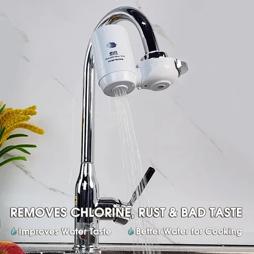 Miniatura 2 de Sistema de filtración de agua de montaje en grifo, purificador de agua sin BPA para fregadero, el filtro reemplaza 400 galones de agua, dura seis