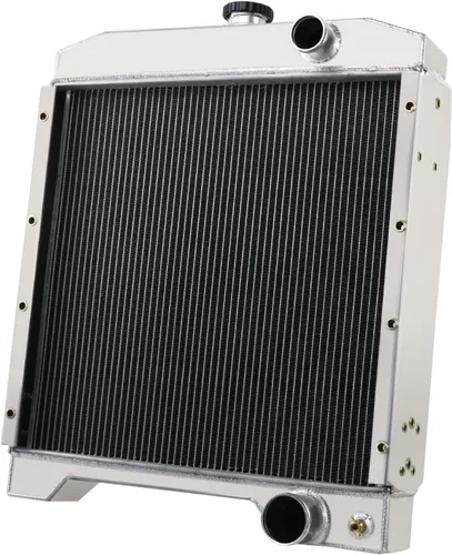 Miniatura 2 de A172038 Aluminio 3Row Radiador Fit Case 580 580k Serie I II III Super K Retroexcavadora Radiador de Repuesto para Caso 580 580k Serie I II, III