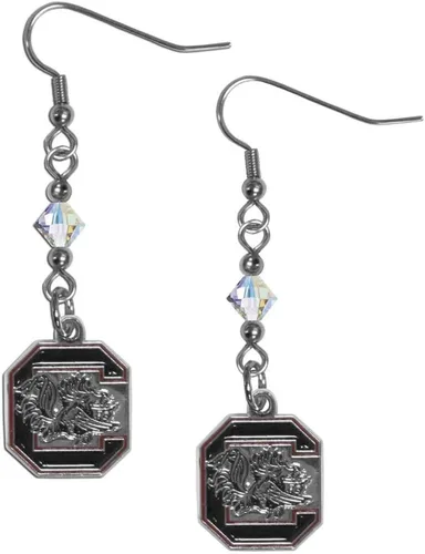 Miniatura 26 de Siskiyou Sports Pendientes colgantes de cristal de la NCAA