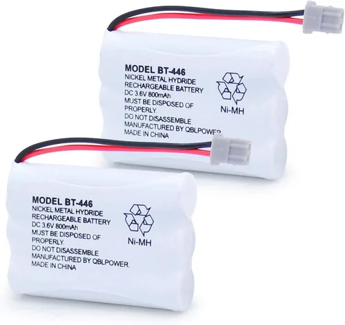 BT446 BT-446 Batería inalámbrica recargable para teléfono compatible con Uniden BBTY0503001 BT-1004 BT-1005 GE-TL26402 BT-504 CPH-488B 3.6V 800mAh