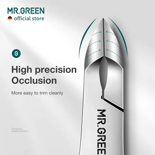 Miniatura 3 de MR.GREEN Tijeras para Cutículas y Manicura Tijeras de Cutículas y Recortadores Eliminador de Piel Muerta Cortadores de Acero Inoxidable Herramienta