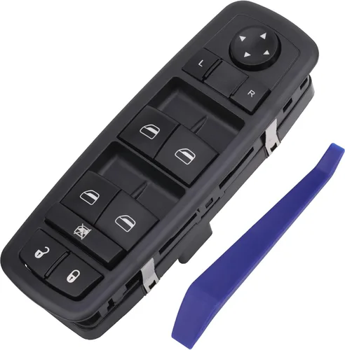 Miniatura 8 de Obaee Botón de control de interruptor de ventana eléctrica 8+13 pines lado del conductor compatible con Dodge Dart 2013-2016, Chrysler 200