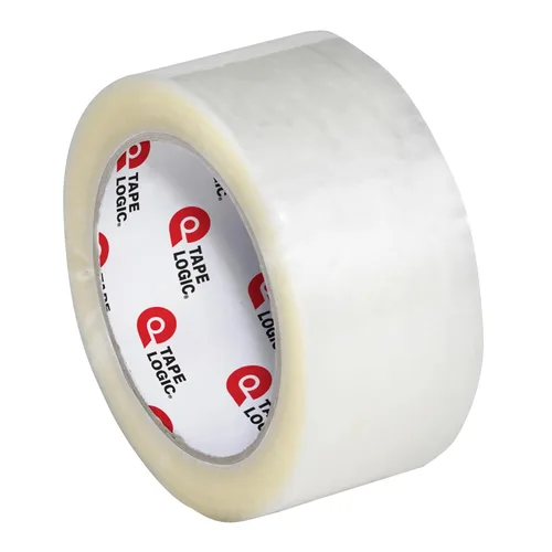 Cinta adhesiva de embalaje Tape Logic, resistente de 2 pulgadas x 55 yardas, transparente (paquete de 1) | Rollo de cinta adhesiva de embalaje