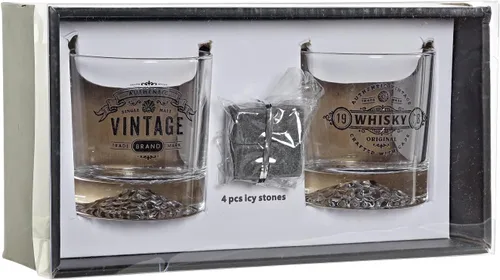 Miniatura 4 de Juego de 6 vasos de cristal 27 x 14,5 x 8,5 10.8 fl oz 3.3 x 3.5 in
