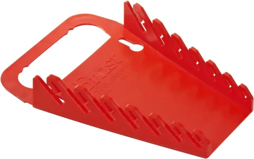 Miniatura 6 de Ernst Manufacturing 5146-Red Gripper Organizador de Llaves de Trinquete Inverso, 8 Herramientas, Rojo