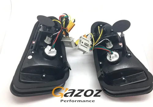 Miniatura 9 de Luces traseras LED humo Lámparas traseras W reverso se adapta 04-06 Mini Cooper R50 R52 R53