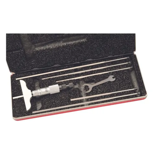 Miniatura 14 de Starrett 449 Profundímetros Vernier tipo micrómetro, pulgadas, 1